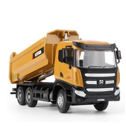 Diecast Model car product 1 50 alloy dump truck model children's simulation engineering vehicle toy 220930