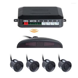 Car Rear View Cameras Cameras& Parking Sensors One Set Wireless Led Sensor Auto Detector Parktronic Display Reverse Backup Radar Monitor