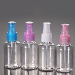 30/50/100ML Empty Spray Bottle Transparent Plastic Travel Perfume Atomizer Water Cosmetic Perfume Containers