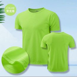 Men's Tank Tops Fast Dry Men's Short Sleeves Loose Fitness T Running Clothes Half-sleeved Female Couples Dressed T-shirt Summer Sports