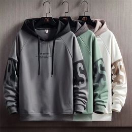 Spring Autumn Men's Hoodies Kpop Fashion Harajuku Letter Print Hoodies Sweatshirts Men Streetwear Trend Men Clothing Hoodies Men 220811