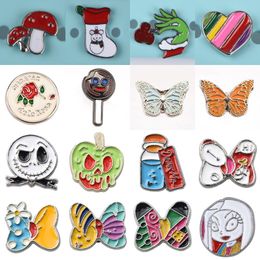 Stock Halloween Watch Charm For Band Buttons Accessories Lovey Cartoon Watch Charm Snack Christmas Watch Slider Charm