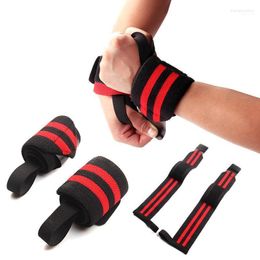 Wrist Support 1 Pair Brace Weightlifting Bracers Breathable Strength Training For Sports Fitness H7JP