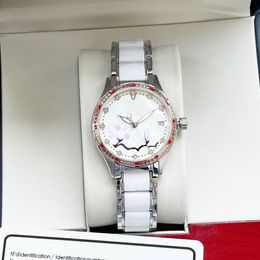 Fashion New Ladies Mechanical Watch 34mm Sapphire Mirror Ceramic Strap Designer Watchs luxury Watches Popular Montre de luxe homme designer high quality
