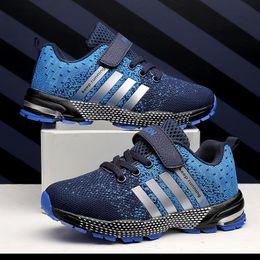 Fashion Sneakers for Kids Boys Girls School Running Shoes Breathable Sport Tenis Winter Lace Up 5 12 Years 220811
