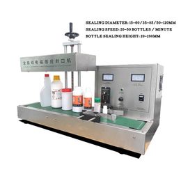 BEIJAMEI Automatic Continuous Sealer Electromagnetic Sealing Machine Commercial Induction Aluminium Foil Packing Bottle Cap Packer Machine