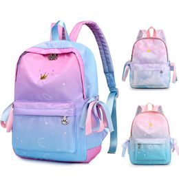 HBP Junior High School Schoolbag Female Backpack Cloud High Capacity Middle School Schoolbag Korean Women's Backpack Color 220811