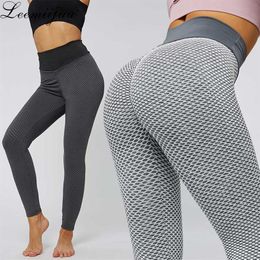 Alisy Womens Striped Sequined Sports Yoga Leggings Plus Size Elastic Pants Fitness Trousers 