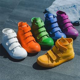 Children Canvas Shoes Girls Sneakers Boys Spring Autumn Fashion Kids Casual size 20 38 220811