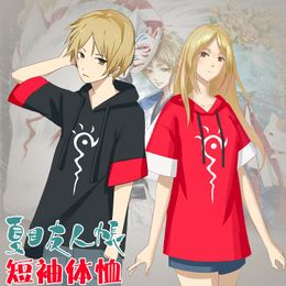 Men's T-Shirts Anime Natsume Yuujinchou Cotton T-Shirt Tee T Shirt TopMen's