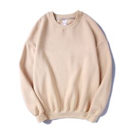 Women Solid Oneck Long Sleeve Hoodie Sweatshirt Fashion Ladies Streetwear Slouch Pullover Jumper Tops 13 Colors 220811