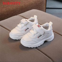 XGRAVITY Boys Girls Fashion Sneakers Baby Toddler Little Kids Leather Trainers Children School Sport Shoes Soft Running 04 220811