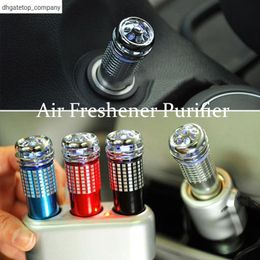 New JLEC Car-Styling Cigarette Lighter 1PCS Anion Oxygen Bar Lonizer Purifier Air Freshener Interior Car Accessories Universiall Hot