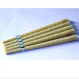 beewax candles Canada - new pure beewax ear candle unbleached organic muslin fabric with protective disc CE quality approval 1264h