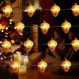 Strings Mini Led String Lights Acorn Shape Battery Powered For Bedroom Christmas Parties Wedding Centrepiece DecorationLED StringsLED