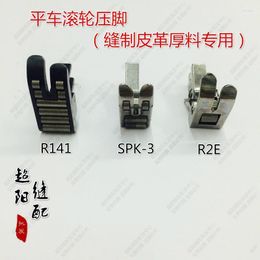 Sewing Notions & Tools Industrial Machine Accessories Flat Wheel Roller Foot R141 SPK-3 R2E1