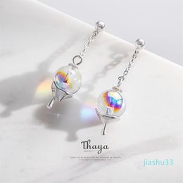 -Thaya Rainbow Bubble Orecchine Acqua Gocce Orecchini 925 Silver per donne Design Design Fashion Regalo307A