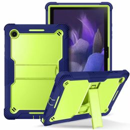 Tablet Cases For Samsung Tab S8 ULTRA X900/X906 With Kickstand and Pencil Holder Design Anti-drop Shockproof Protection 3 Layers multi-function Cover