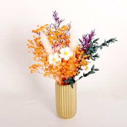 Декоративные цветы венки натуральные сушеные гипсофилы пампас трава.