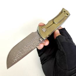 Limited Edition Chaves Redencion 228 Folding Knife Real Damascus Blade Titanium Handle Excellent Value Outdoor Equipment Survival Knives Tactical Hunting Tools