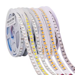 Super Bright 12V 5M 5054 LED Strip Light Flexible Tape High Density 600LEDs Single Row IP20 Non IP67 Waterproof