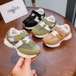 Comfortable Shoe Child Girl Spring Kids Running Shoes for Boys Soft Arch Support Children Footwear Kid Trainers E12211 220811