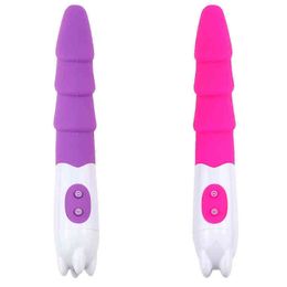 2023 Vibrators Silicone Thread Vibrating Rod Female Appliance Massage Av Adult Sexual Health Care Pucts 220516