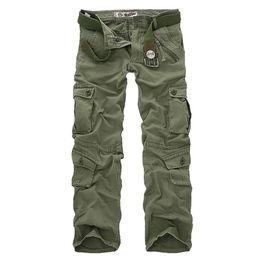 men cargo pants camouflage trousers military pants for man 7 colors 220811