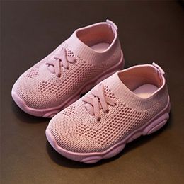 Stagioni Scarpe per bambini Scarpe da ginnastica con fondo morbido antiscivolo Scarpe da ginnastica piatte casual Taglia per bambini Ragazze Ragazzi Sport 220811