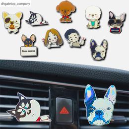 New 1 Pcs Cute Car Air Freshener in Car Flavours Air Vent Flavouring in Car Auto Perfume Perfumes Original Interior Accessories