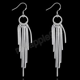 925 Sterling Silver dangle Earrings fashion Jewellery for Women Retro tassel earrings Valentine's Day Gifts