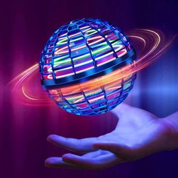 Fliegender Ball, rotierendes Spielzeug, Handsteuerung, Drohne, Hubschrauber, 360° rotierende Mini-LED mit Lichtern, Geschenke für Kinderspielzeug