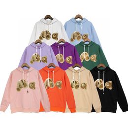 2023 Mens hoodies Hooded Men Women Designer Hoodies loose bear Pullover Winter Sweatshirts 10 color Clothing EU size s-xl