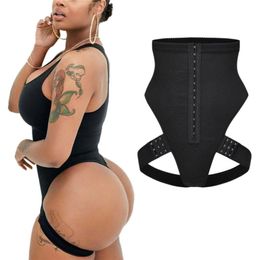 High Waist Abdomen Butt Lifter Control Panties Brief Booty Lift Seamless Shapewear Slimming Pulling Underwear Body Shaper