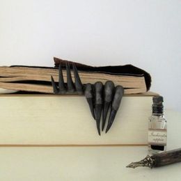 Unique Funny Bookmarks for Adult Thriller Devil's Hand Bookmarks Halloween Gift 220818