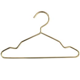 25cm 20cm 15cm 12cm Pet Gold Metal Clothes Shirts Hanger Rack Small Strong Coats Hanger For Dog