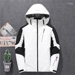 Men's Down & Parkas Jacket Outdoor Winter Ski Suit Youth Fashion Thickened Cold Proof Hooded Short For Men1