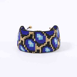 Bracelet Bangle Designer Jewellery Yuokiaa Bohemia Mostacilla Miyuki Beads Evil Eye Bracelets for Women Japanese Bead Pulseras Summer Luxury Accessories