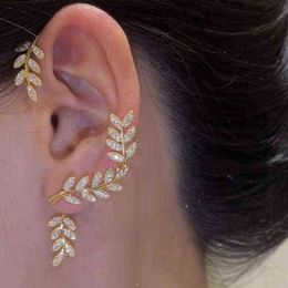 bai cheng designer earrings for women ear clip fashion luxury ear hoop gold Colour high quality Jewellery