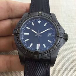 Avenger Seawolf Automatic PVD Black Dial Mens Wristwatches