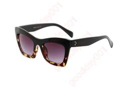2022 CAT EYE S004 Sunglasses Red Spotted Havana Fashion Sunglass Women Vintage Luxury Brand Designer Black Glasses Sun Glasses For Female Uv400 Eyewear Shades