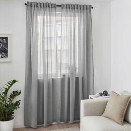 Curtain & Drapes Shading Cloth Semi Size Can Be Customised Finished Product Width 145cm Height 250cm Light TransCurtain