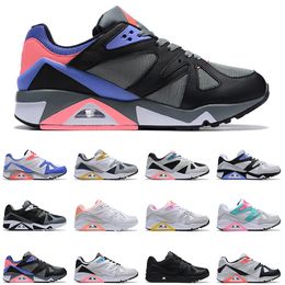 Structure Triax 91 Running Shoes Men Women Black Smoke Grey Fog Lapis White Navy Citron Persian Violet outdoor Pink Orange trainer sneakers