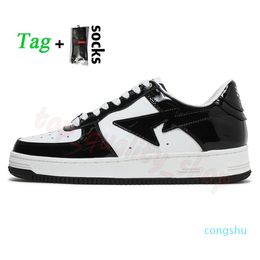 Wholesale 2022 New Baped Sk8 Sta ABC Camo Casual Shoes Fashion Women Mens Bapestas Bapesta Colour Camo Combo Pink White Black Suede Orange Platform 3