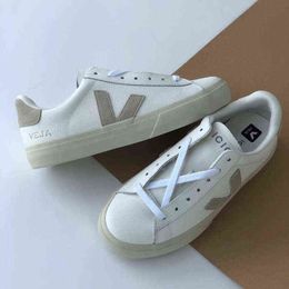 Brand French home white shoes branded with a small number of lace ups and versatile lovers' classic casual comfortable sports board 35-44