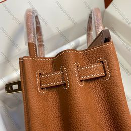 10A Top Tier Mirror Quality Luxuri Digners Small Handle Bag Togo Cowhide Real Leather Black Handbag Womens Medium Handmade Gold Lock Purse Shoulder Bags ClutchFX0G
