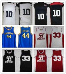 Lower Merion Jerseys NCAA Team 2012 33 Jersey College Men High School Basketball Hightower Dream Red White Blue Stitched