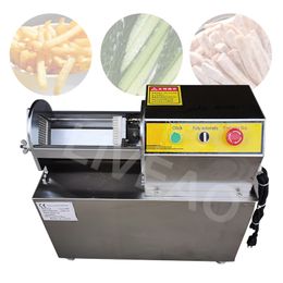 French Fries Cutting Machine Kitchen Electric Radish Taro Strip Cutter Vegetable Fruit Cutting Maker Is Simple And Convenient