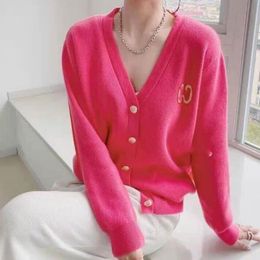 2023GG autumn Women's Sweaters Cardigan Fashion Long Sleeve Knitwear Women Casual designer Sweaters SIZE S-XL