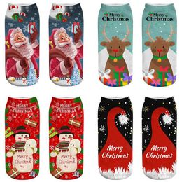 Christmas Cotton Socks For Women Men Christmas Decorations
